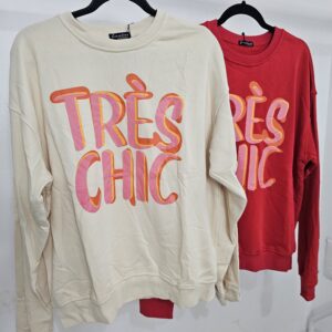 Tres chic sweatshirt