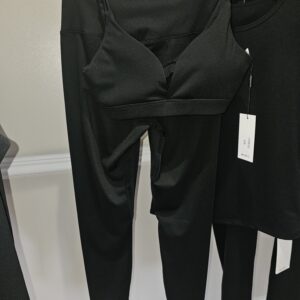 Zip jacket gym set