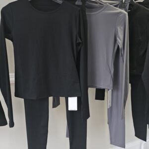 Long sleeve gym sets