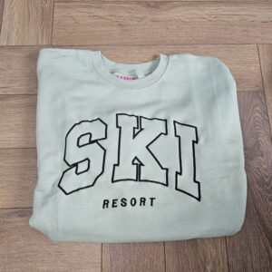 Ski sweatshirt